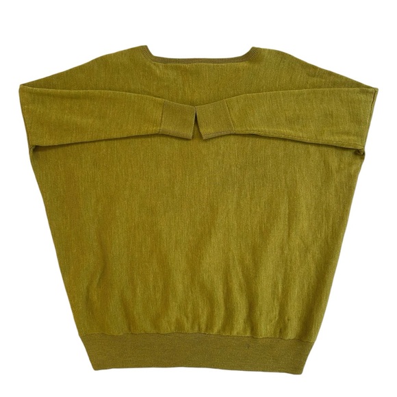 Eileen Fisher Merino Wool Sweater SMALL Boxy High Low Hem Cottagecore Lagenlook - Picture 15 of 16